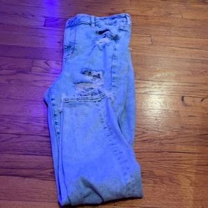 American Eagle Jeans Size 16 Light Wash